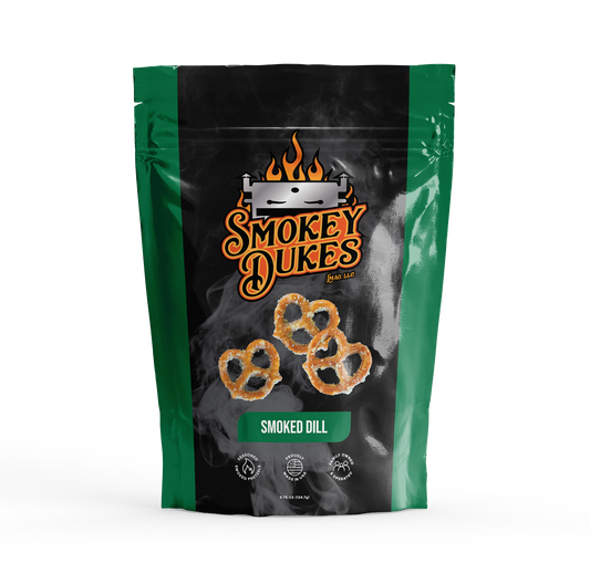 Smoked Dill Pretzels