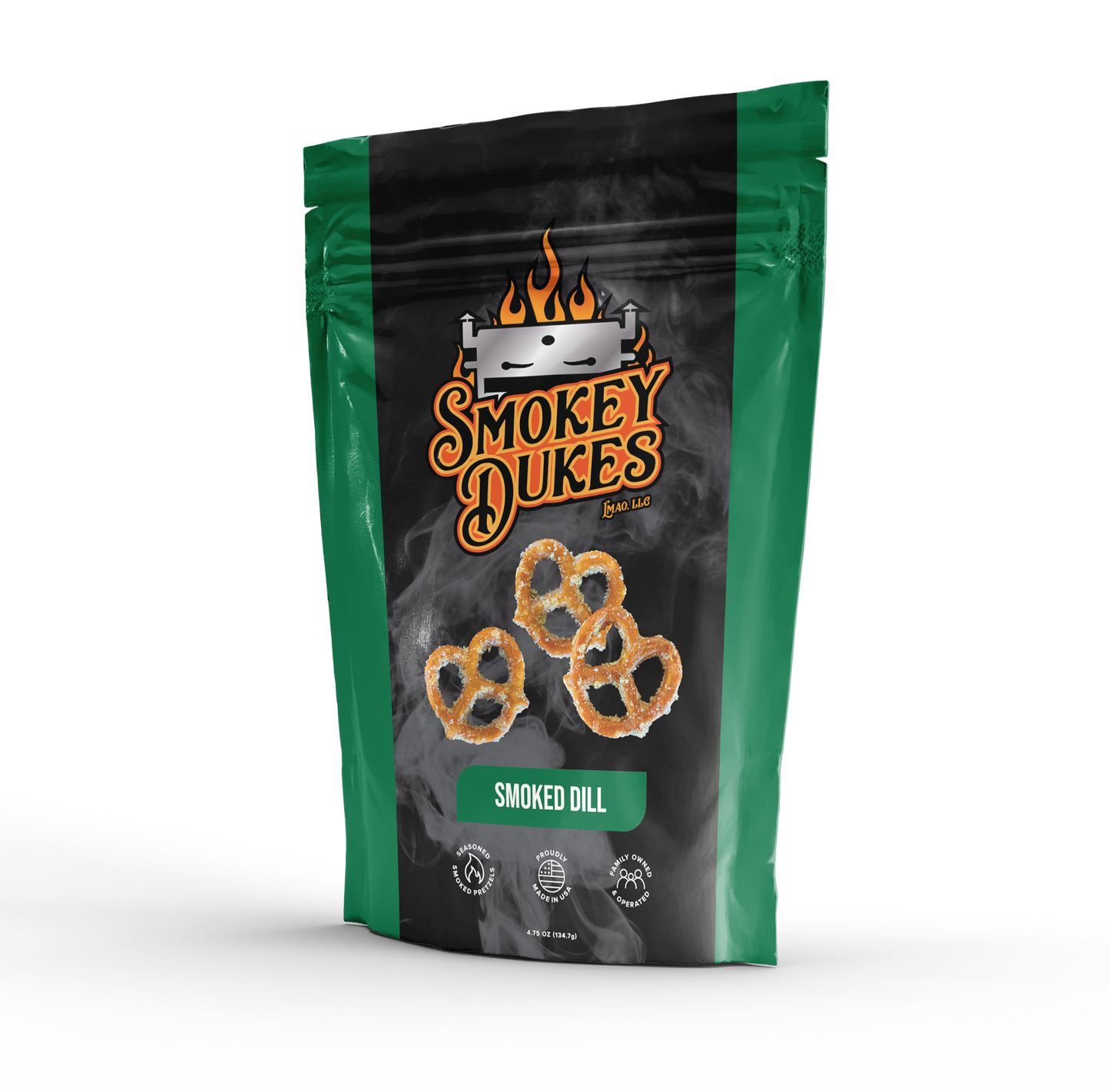 Smoked Dill Pretzels