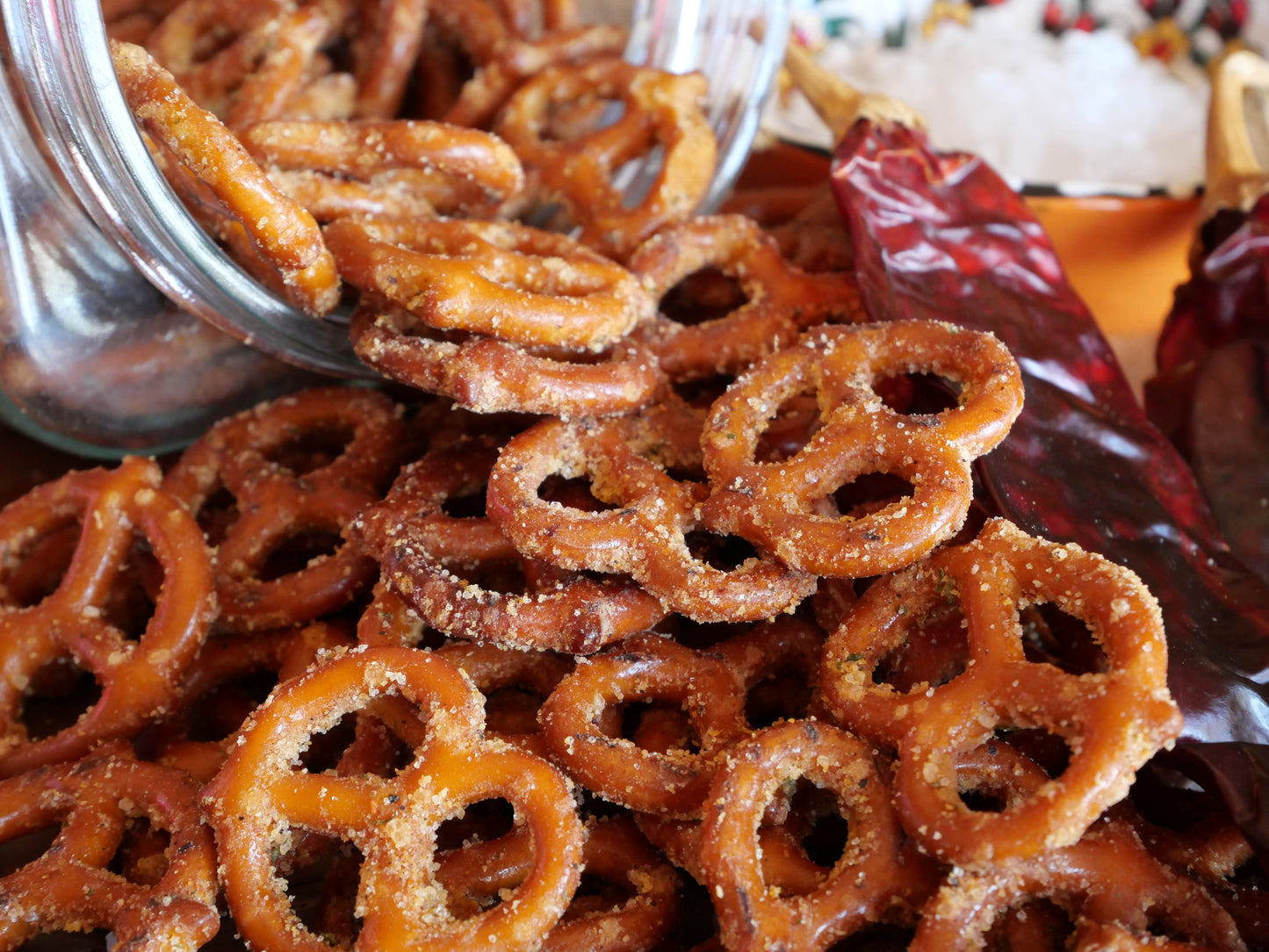 Smoked Midwest Spicy Pretzels