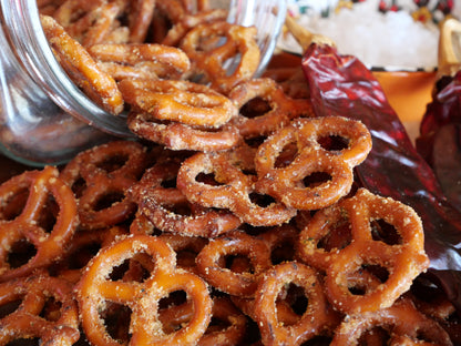 Smoked Midwest Spicy Pretzels