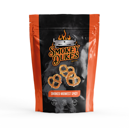 Smoked Midwest Spicy Pretzels